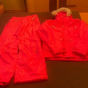Spyder kids snow suit